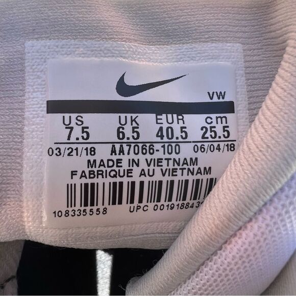 Nike Air Max Infuriate 2 Mid
White Platinum Men’s size 7.5 - Picture 4 of 16